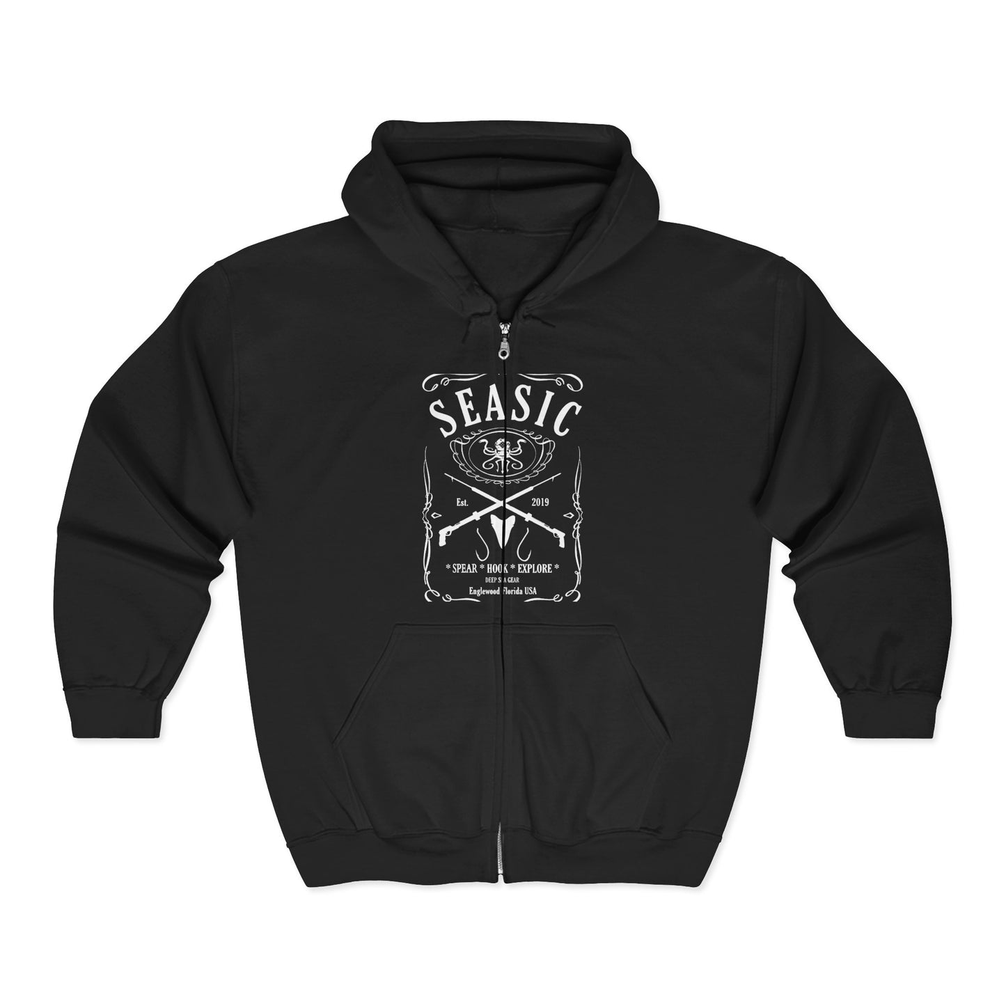 SEASIC MENS FULL ZIP HOODIE