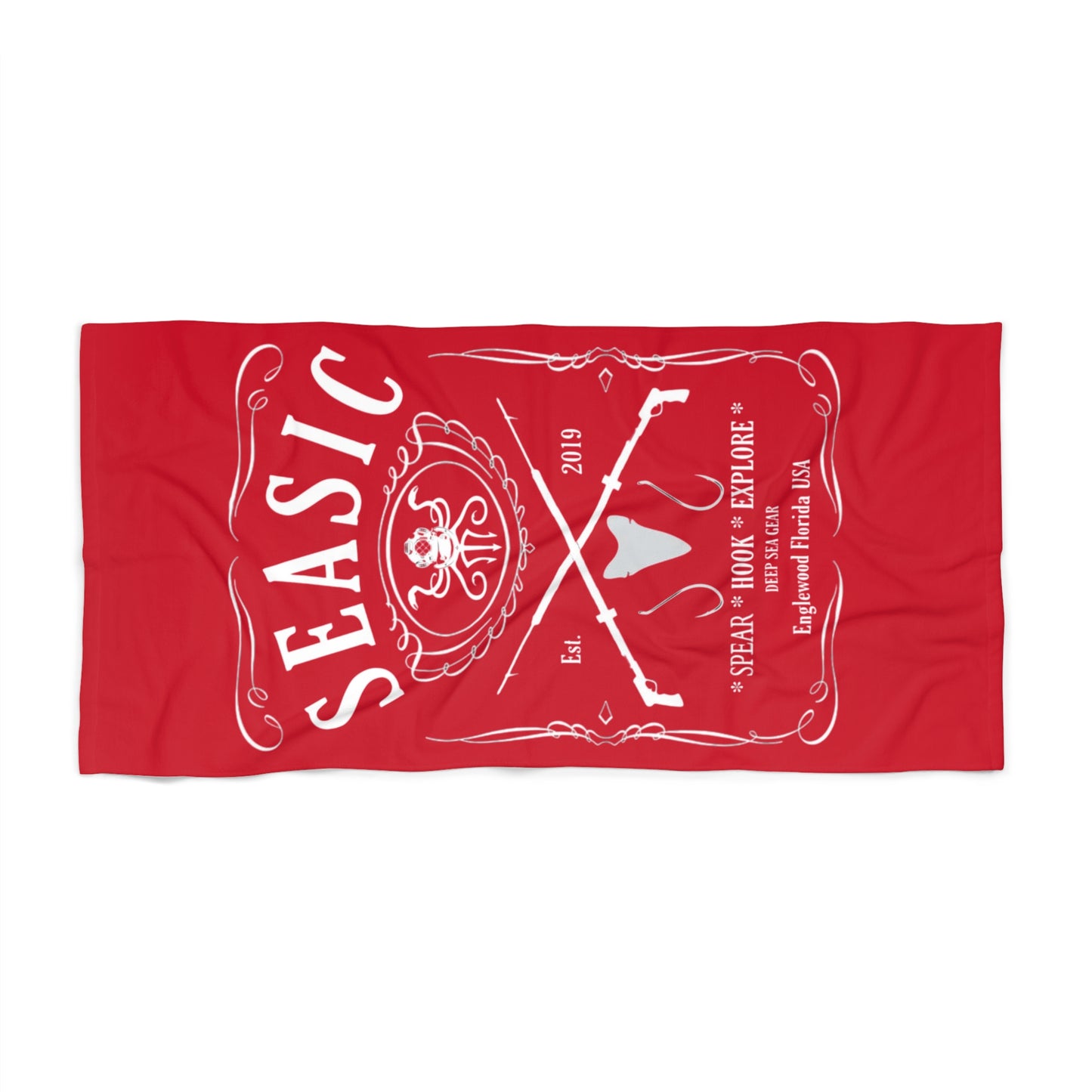 SEASIC BARREL BEACH TOWEL