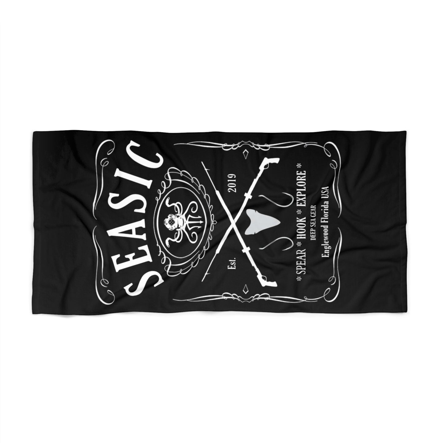 SEASIC BARREL BEACH TOWEL