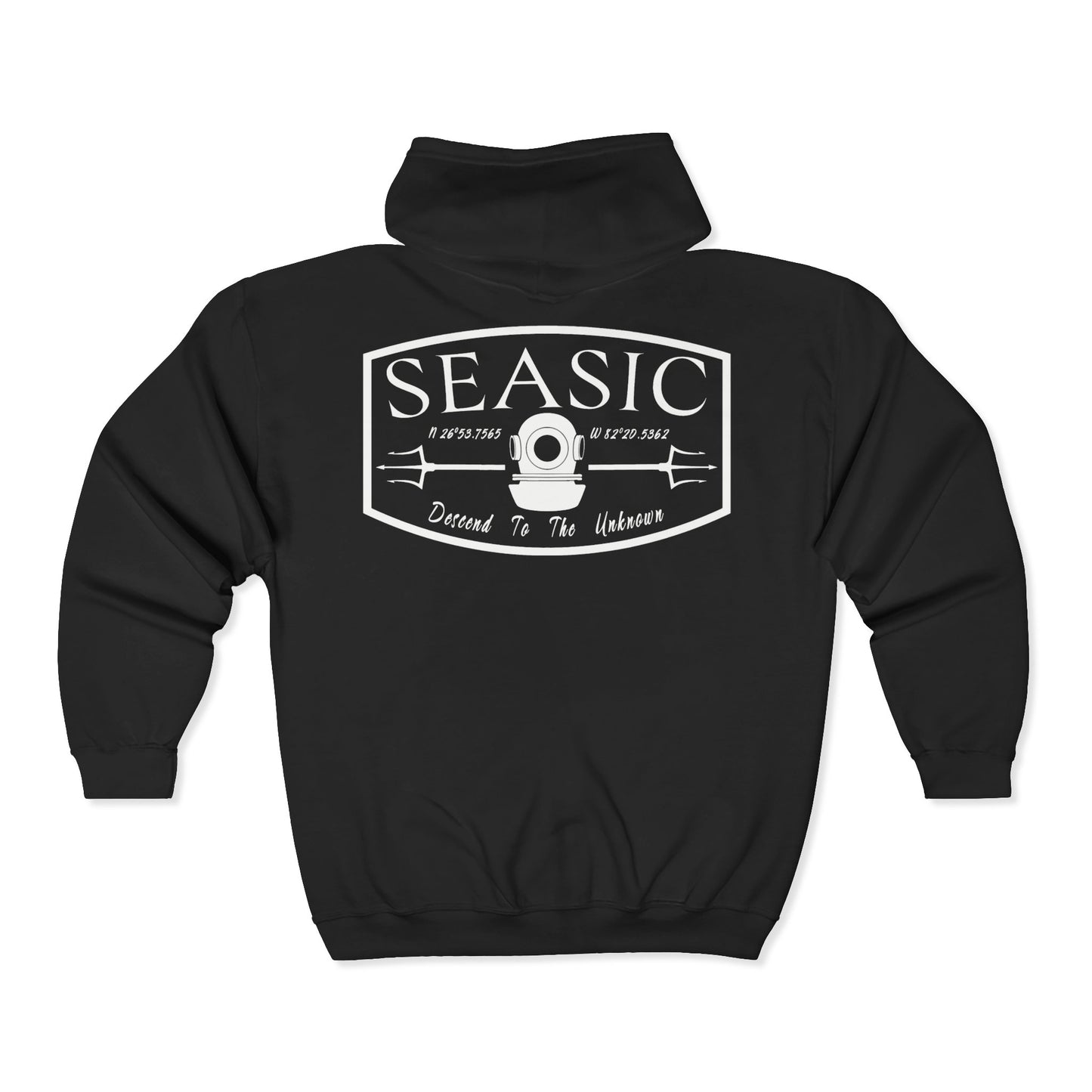 SEASIC MENS FULL ZIP HOODIE