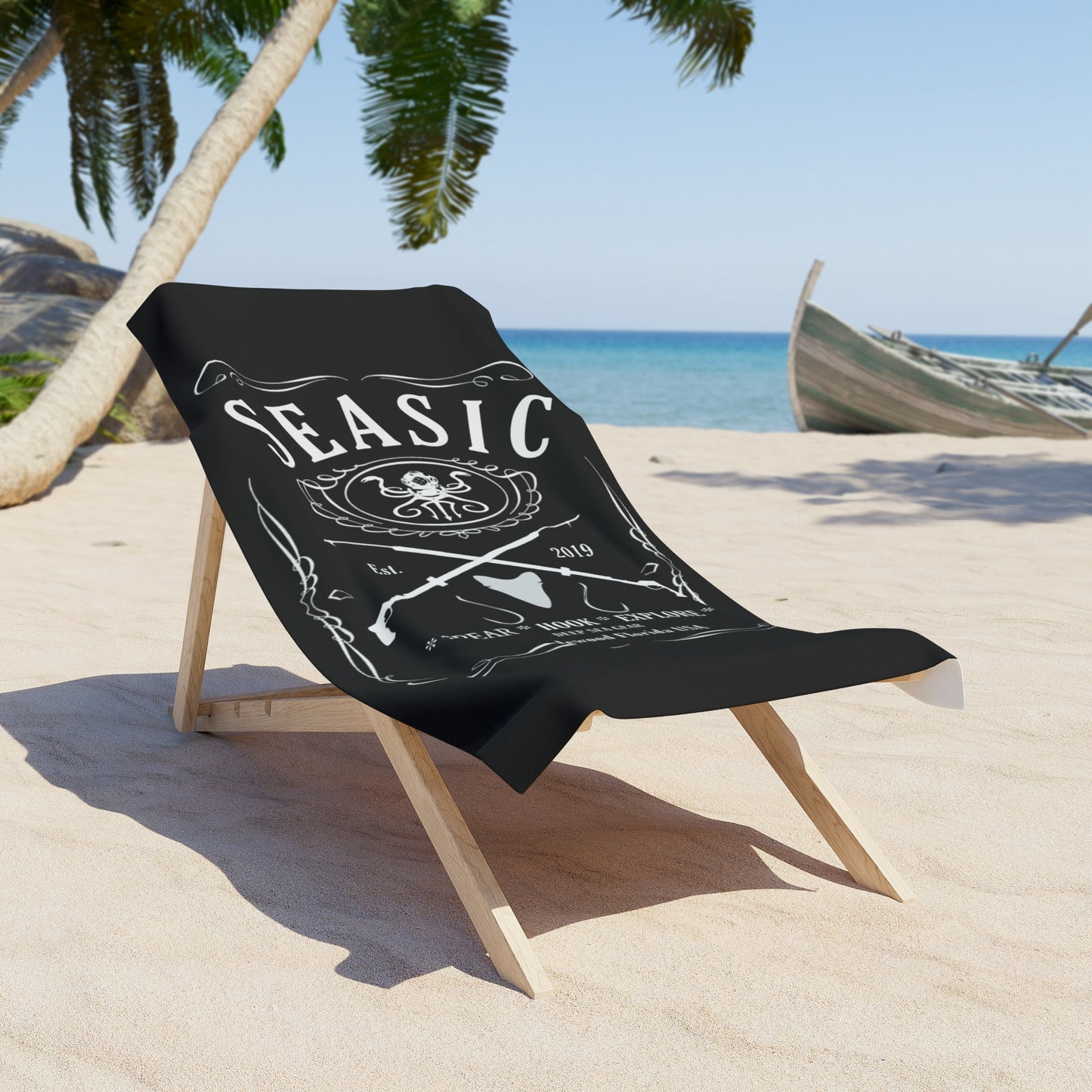 SEASIC BARREL BEACH TOWEL