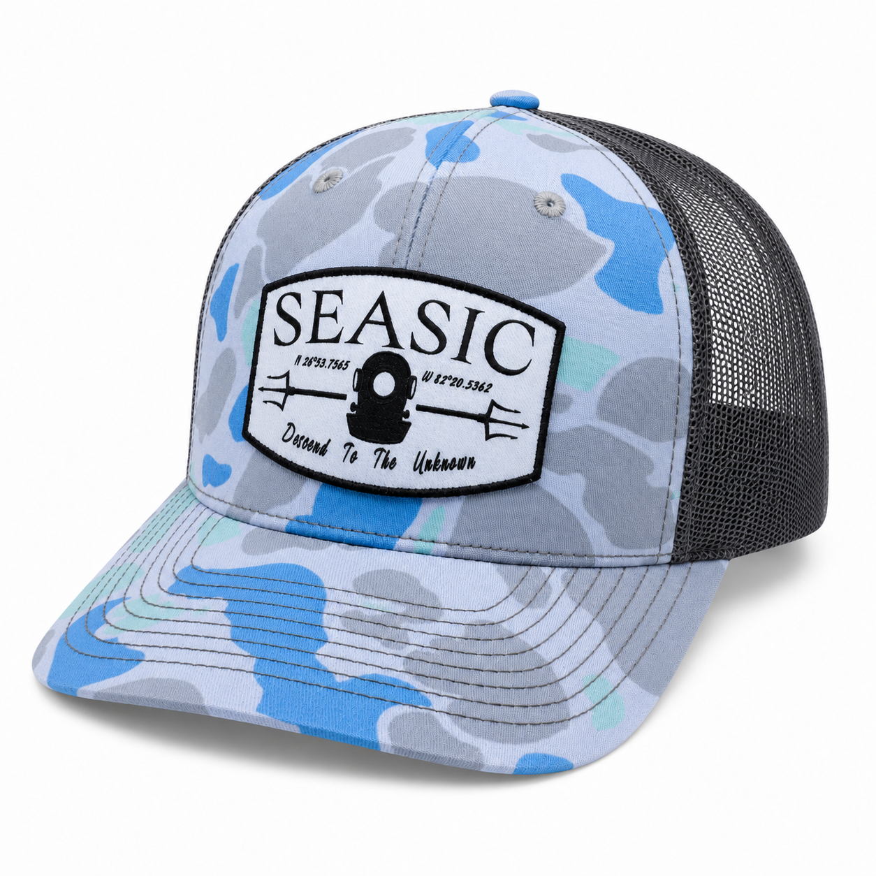 MY BLUE DESCENT HAT