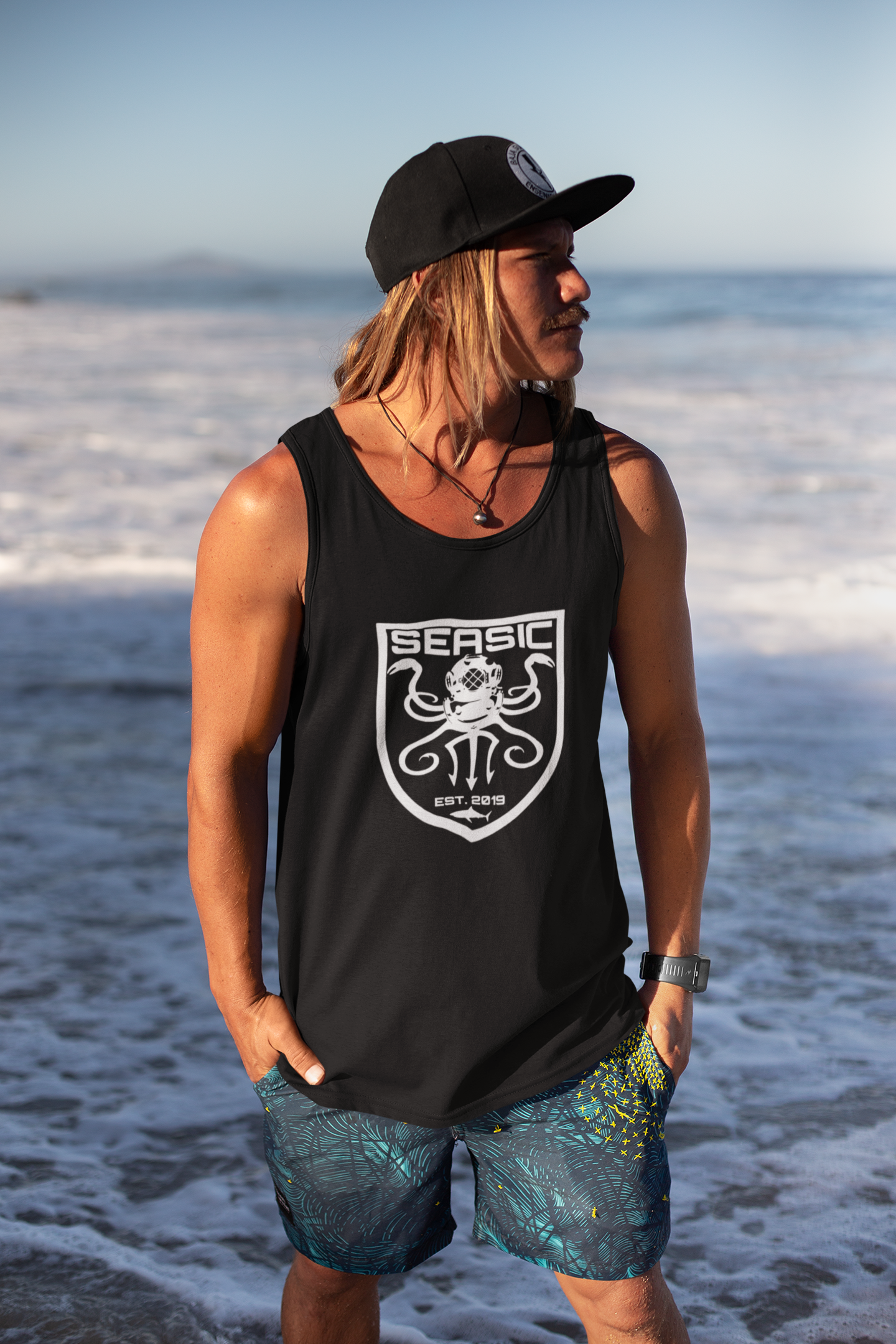 SEASIC MENS SHIELD TANK